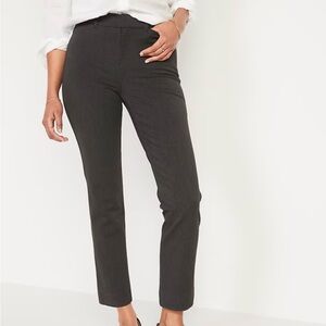 Old Navy Women’s Gray High Waisted Pixie Straight Pants